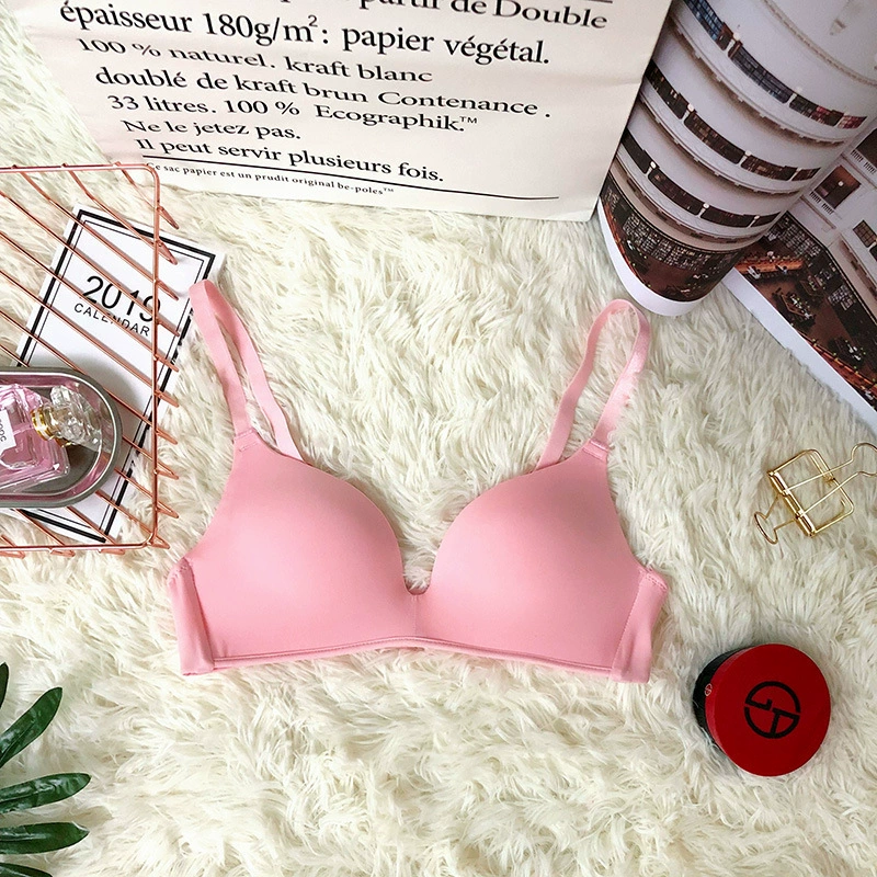 Japanese light and thin cotton comfortable wireless bra, supporting underwear for elementary school students