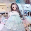 Winter Snow Princess Crystal Link Velvet Light Blue Gift Box