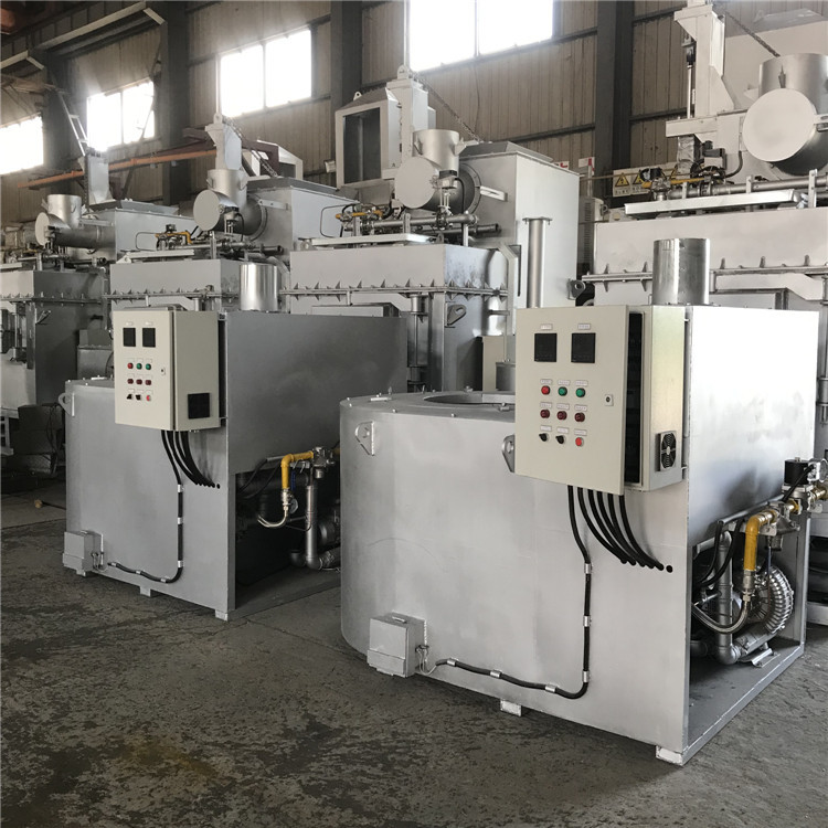 浙江永嘉县天然气化铝炉 热交换式燃气炉保温炉热能循环