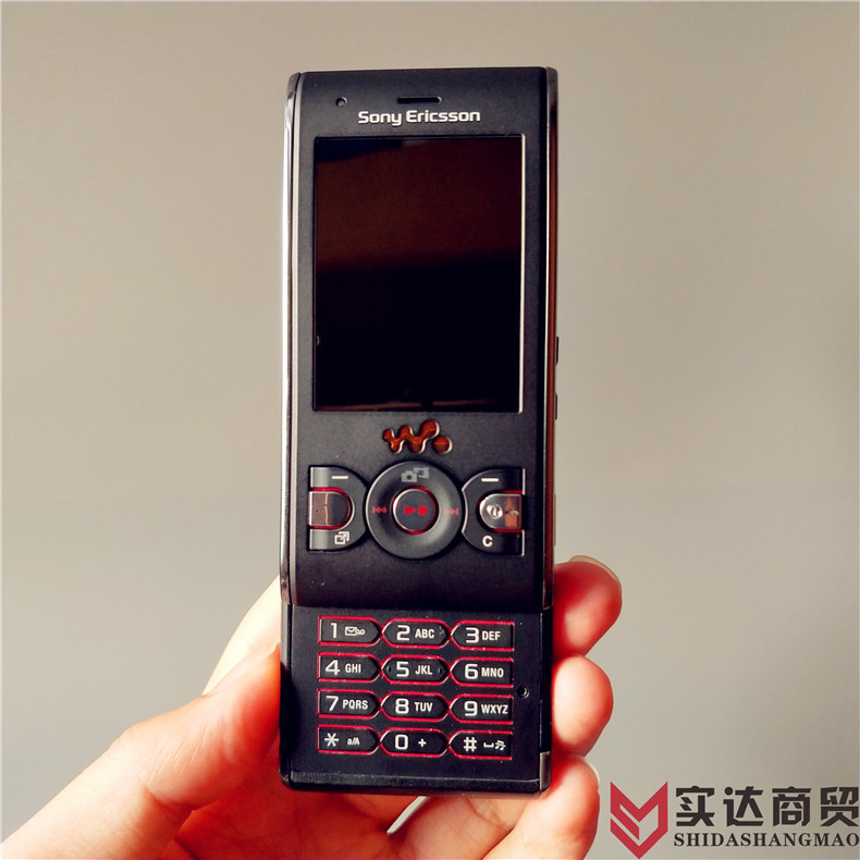 Sony Ericsson/索尼爱立信W595 经典滑盖款式手机适用于收藏备用|ms
