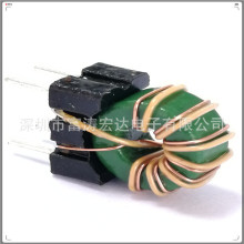 磁环电感 扼流线圈 共模电感T953-1MH节能灯电感  带底坐电感