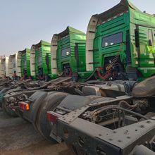 十堰二手德龙牵引车 支持分期挂靠代审业务 有各牵引头