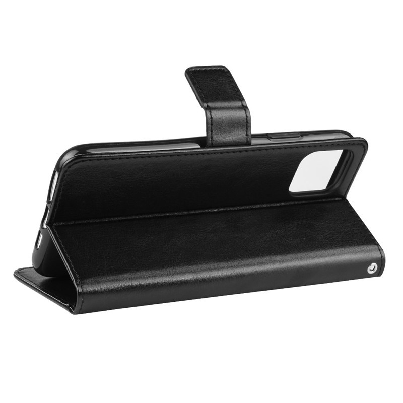 Crazy Horse Leather Flip Case For Iphone Pro Max With Card Slot_voghion.com