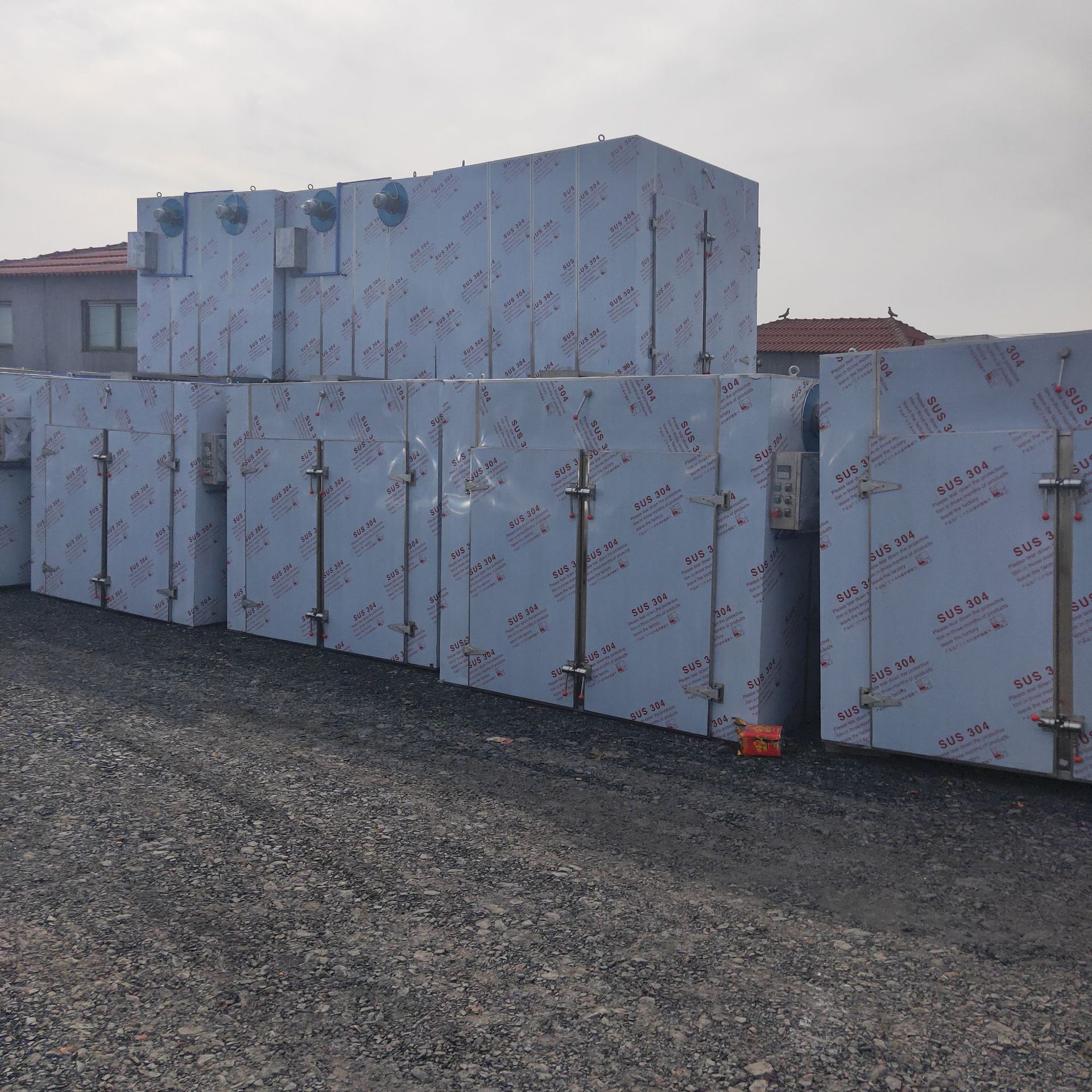 全新二手不锈钢烘箱 二手2门4车烘箱电汽两用 二手96盘烘干箱