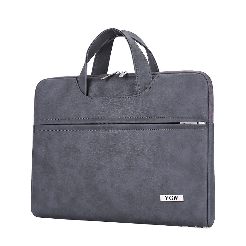 Amazon Hot PU Laptop Business Apple Tablet Liner Laptop Bag Men's and Women's Briefcase