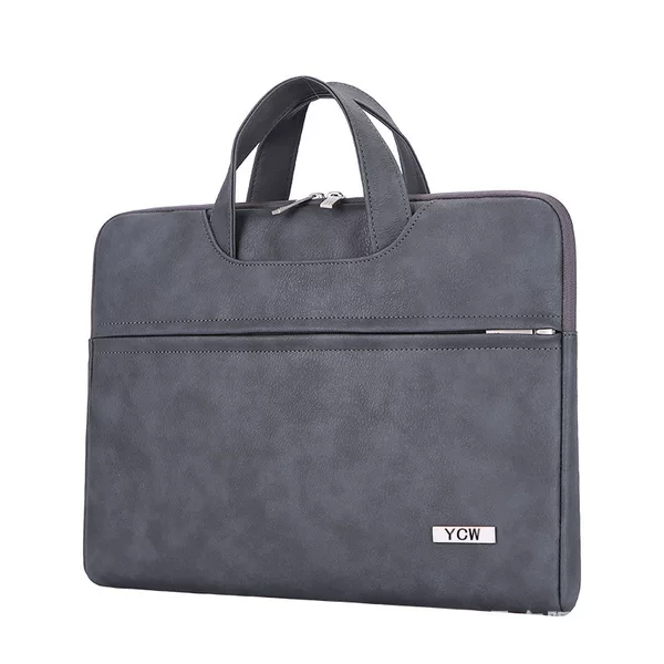 Amazon Hot PU Laptop Business Apple Tablet Liner Laptop Bag Men's and Women's Briefcase