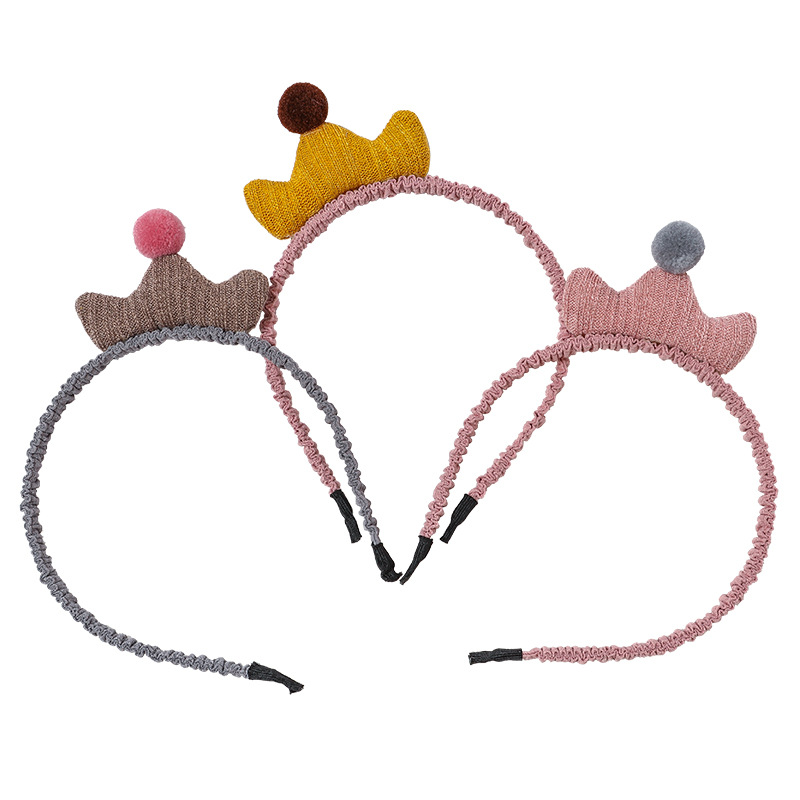 Korean Children's Non-slip Pink Headband display picture 3