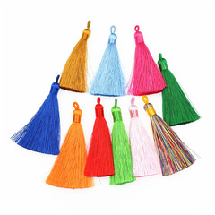 8cm流蘇穗子diy手工飾品配件材料吊穗古風掛飾書籤髮飾拉圈流蘇穗