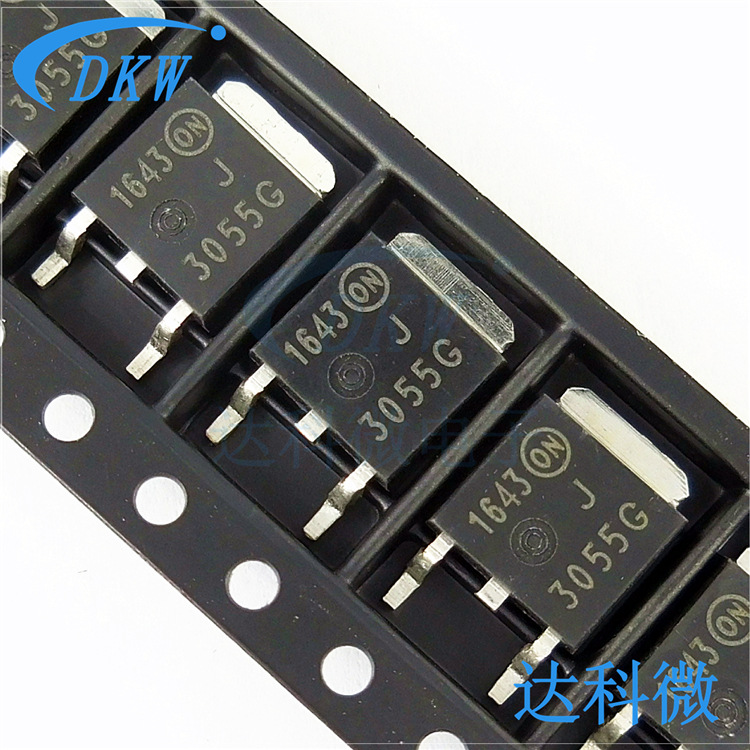 MJD3055T4G 丝印3055G TO-252 双极性晶体管 ON/安森美全新现货