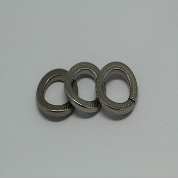 304/316L 麻面弹垫 VSKD 鞍形高强度 SN60727麻点垫圈  开口垫圈