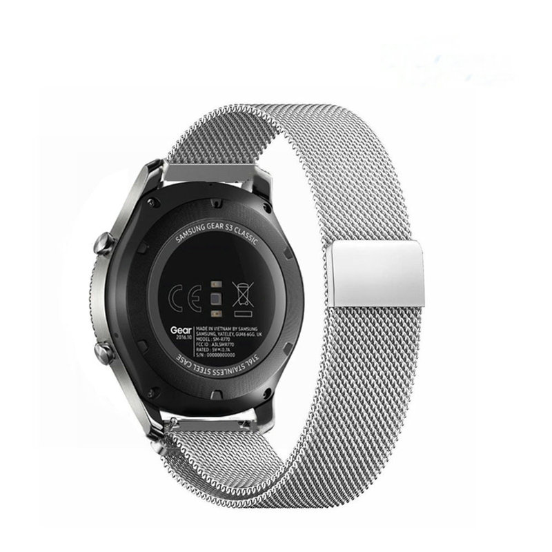 Suitable for Samsung Watch7/Watch5/Watch6 Classic Watch Strap Milanese Metal Strap