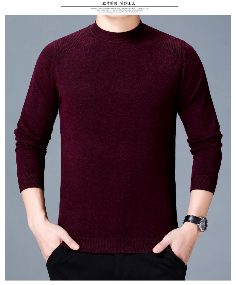 Pull homme YANG YANGCAI en Mélange de fibres chimiques - Ref 3418057 Image 26