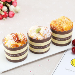 PU仿真蛋糕模型紙杯妙芙牛油擺件家居工程裝飾櫥窗展示拍攝影道具