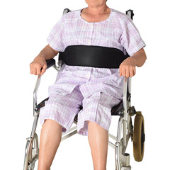 Wheelchair fixing strap black stain-resistant adjustable elastic protective gear elderly protection strap binding strap