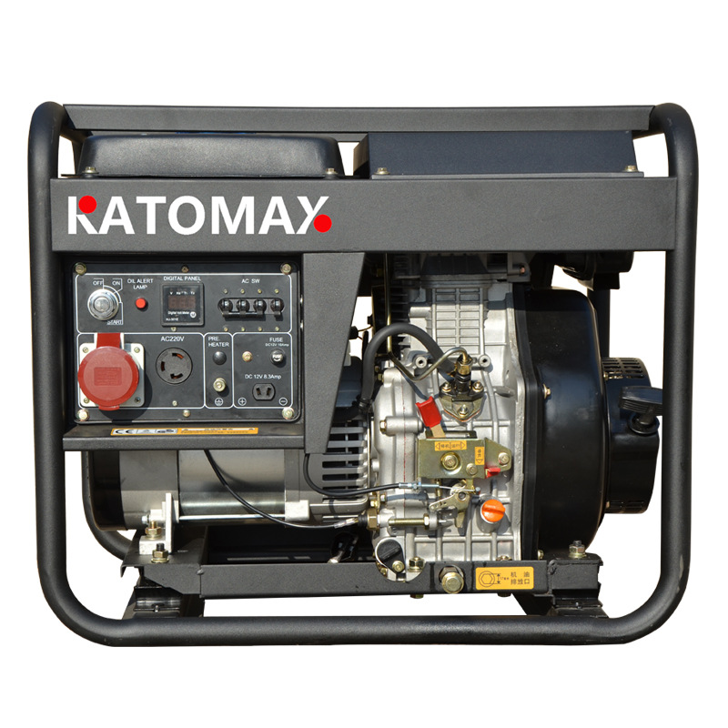 泰普特柴油发电机7kw家用小型7千瓦380V三相发电机组