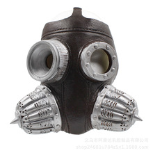 乳胶蒸汽朋克防尘头套面具Steampunk mask万圣节道具工厂批发