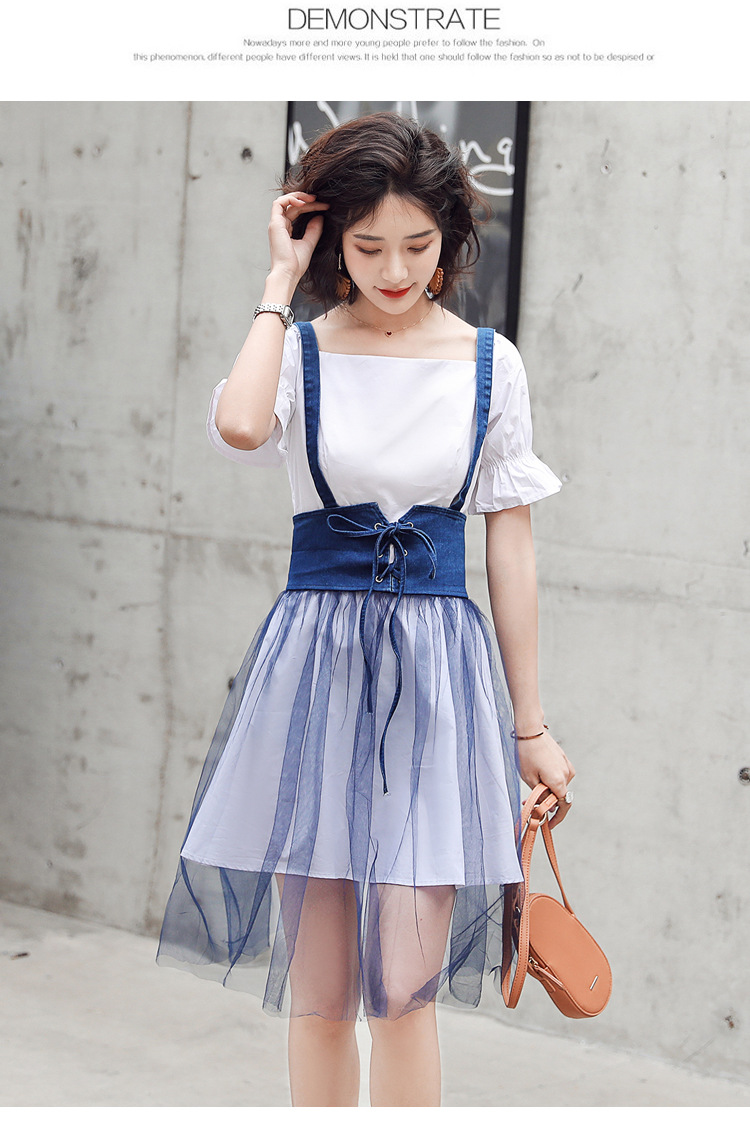 Costume femme MARQUE INDéPENDANTE en Coton denim mesh - Ref 3335555 Image 37