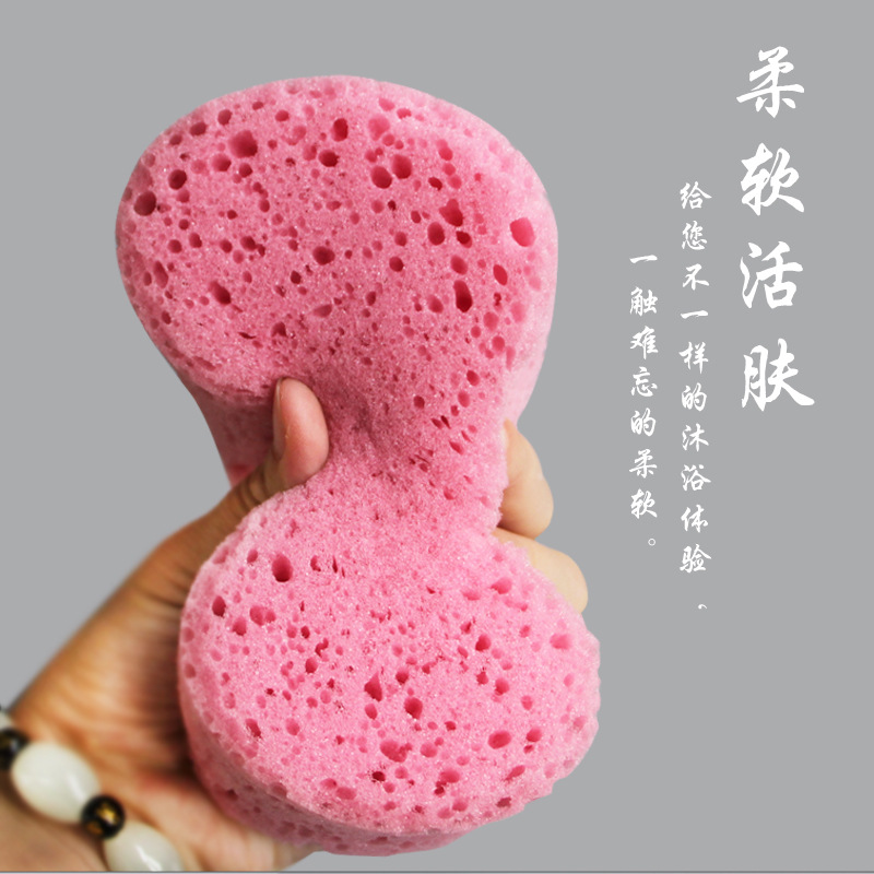厂家批发大号韩式沐浴洗澡海绵超柔浴花搓澡起泡网