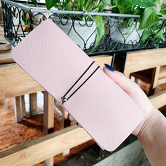 Qianai soft bag glasses case leather men's leather PU folding glasses case sunglasses frame storage box sunglasses hand bag