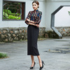 Autumn and winter have more cash than can be accounted for Sleeve fashion temperament banquet Cheongsam skirt Roman cheongsam