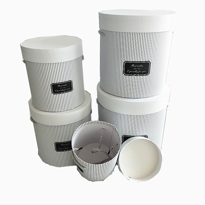 Y-086圆桶提绳五件套（白）