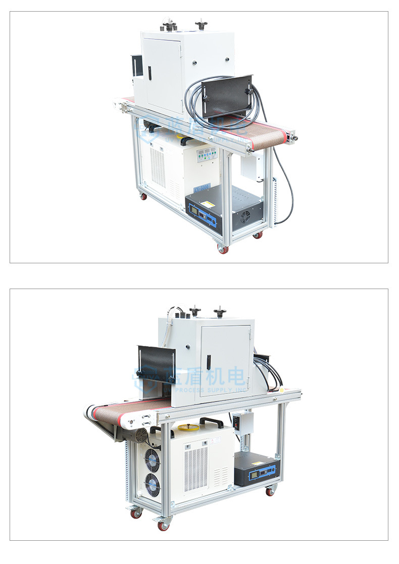 烘干固化设备_涂装简易立式小型隧道炉leduv固化机uv胶395nm水冷紫外线固化机