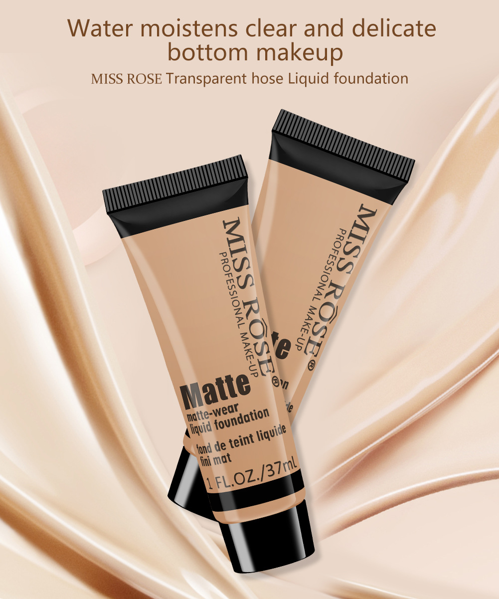 MISS ROSE repairing foundation cream foundation concealer foundation liquid net red live source wholesale