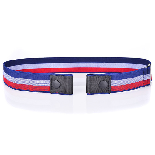 Jeans Belt Student Seamless Stretch Men's Buckleless Versatile Invisible Elastic Women's Lazy Belt Trendy Manufacturer