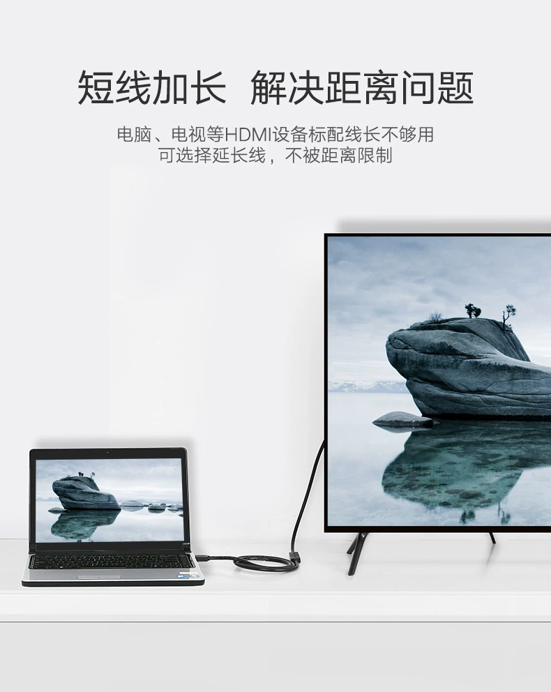 Заводская прямой продажи HDMI мужской удлинительный кабель версии 1.4 3D TV HD удлинитель 1080p 1080p