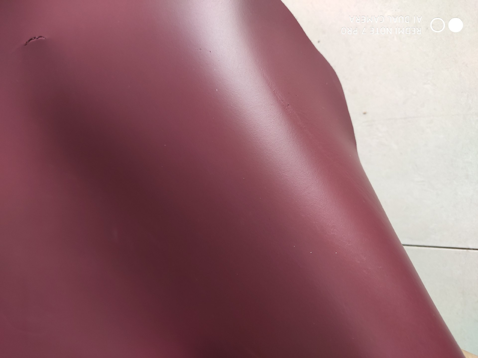 义乌攀大皮革 皮带皮酒红色头层牛皮2.8-3.0mm（定做款）