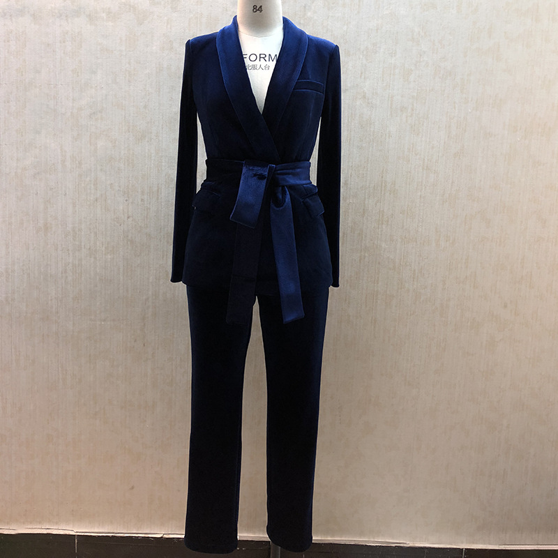 Costume femme en Mélange de fibres chimiques - Ref 3335766 Image 3