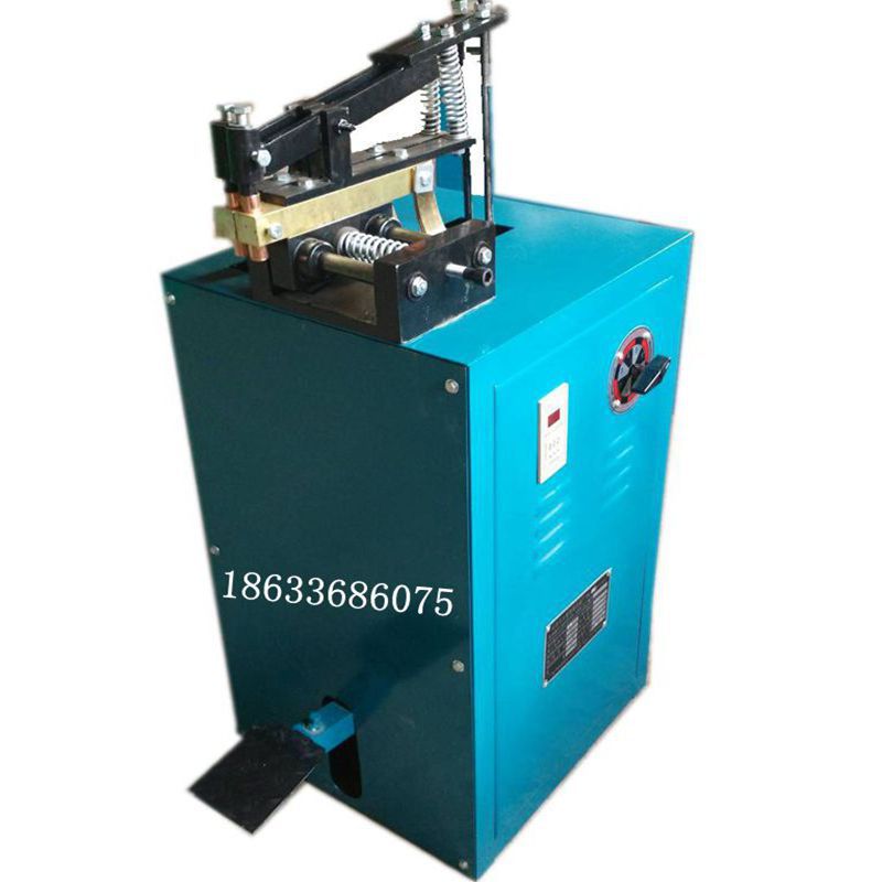 自动对焊机_自动焊圈机_脚踏对焊机价格_铁圈铁环脚踏式碰焊机