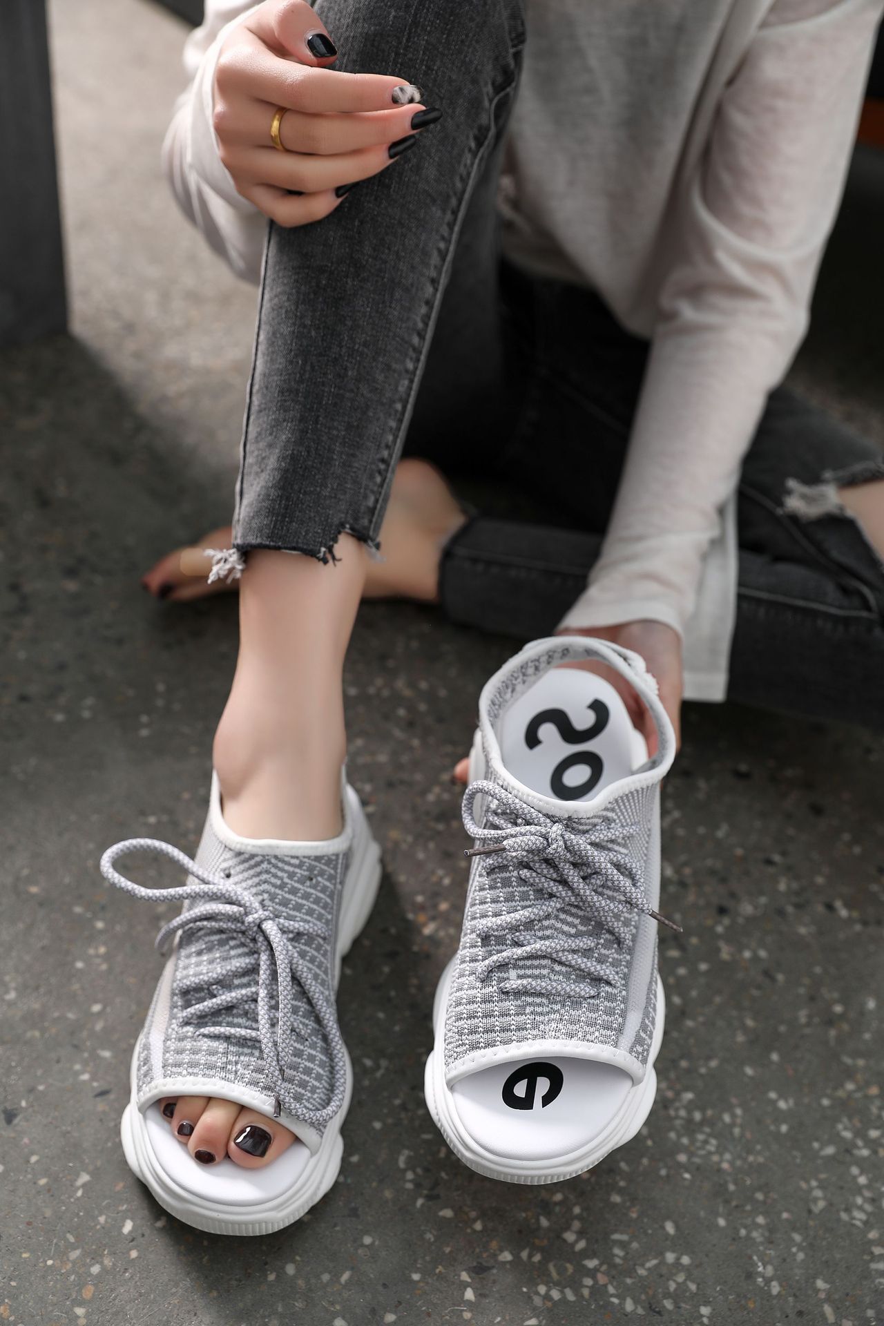 Chaussures été pour femme en Composé - Ref 3346949 Image 38