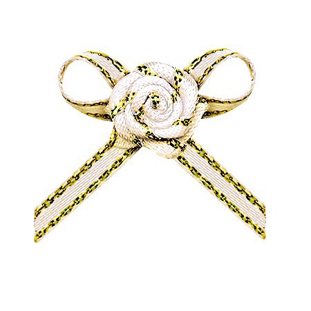 Yao Ming arco floral cinta de poliéster cinta hecha a mano arco rosa un Phoenix mariposa caja de regalo de embalaje