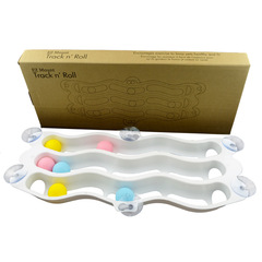 Bestselling Three-Layer Suction Cup Track Cat Toy Ball Windowsill Pet Smart Toy Self-Having Cat Paw Cat Catcher Pet Supply
