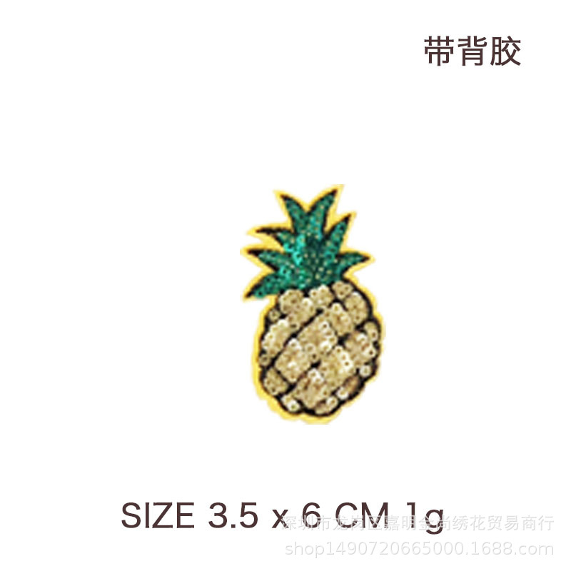 各种各样水果布贴