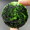 Jade Xinjiang snake pattern graphite, jade dragon, phoenix, axie jade pendant, jade pendant golden cicada, alarm goldfish