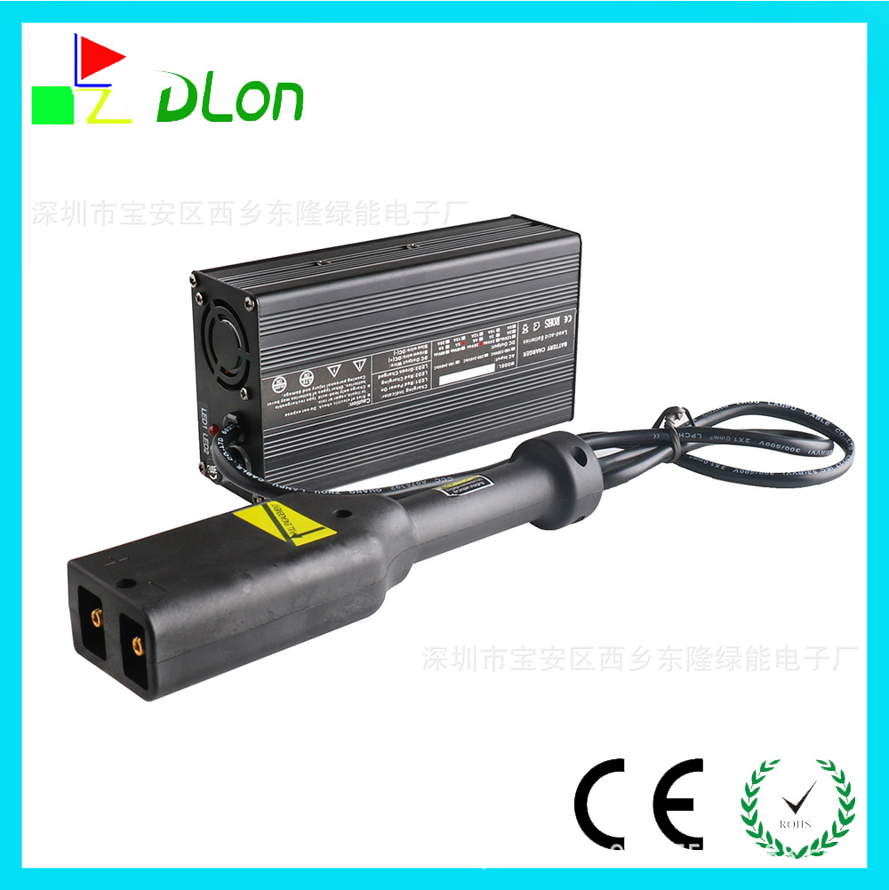 高尔夫球车EZGO平角插头充电器 美规110V  36V5A电池充电器