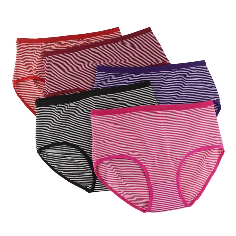 Elastic underwear, comfortable pants, plus size, for middle age