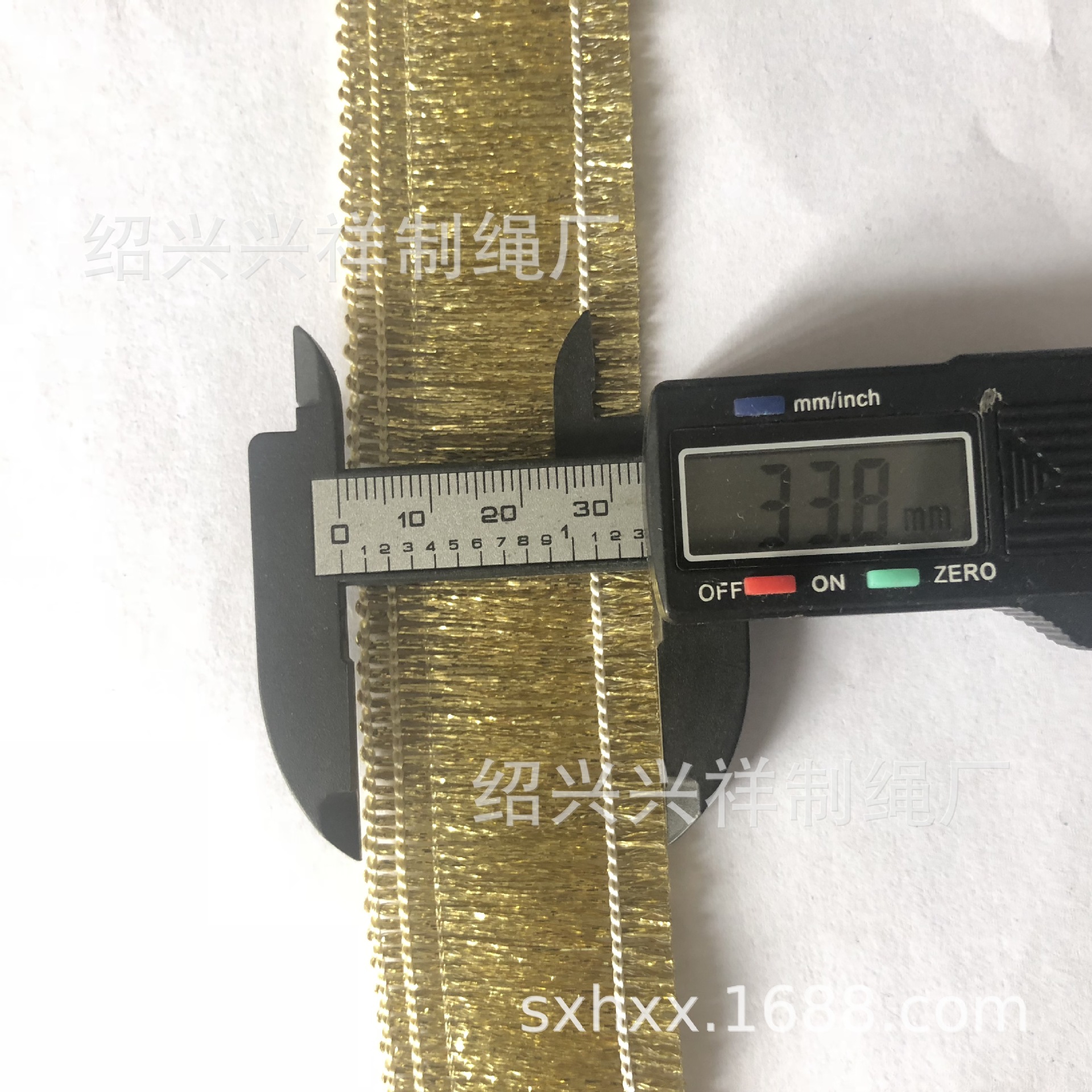 厂家直销圣诞金银线花边、纺织辅料