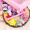 Children's cloth with bow, hairgrip, hair accessory, Korean style