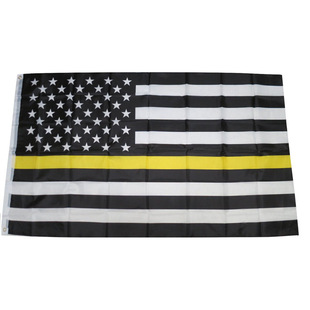 �����S�l�y��  90*150cm �������� YELLOW LINE FLAG