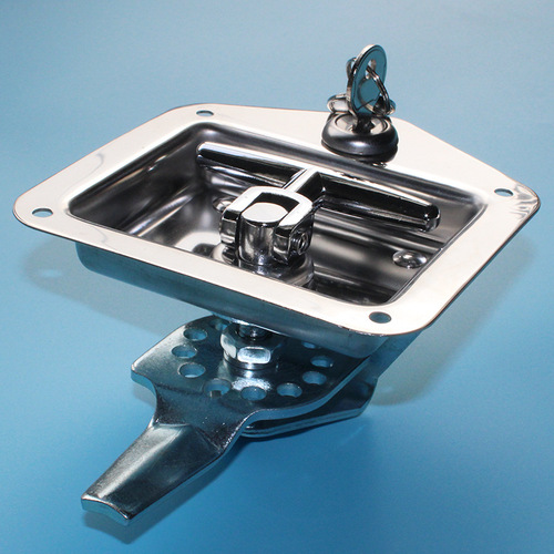 Factory direct sales MS858 stainless steel panel lock T-shaped RV compartment industrial distribution box lock wholesale