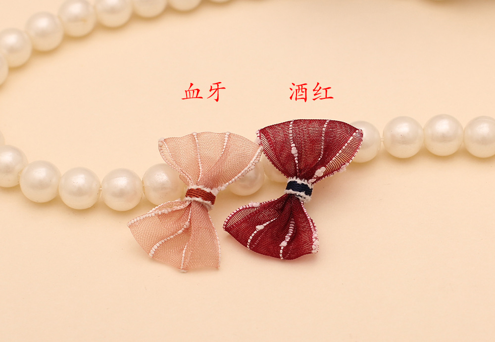 2.5雪纱韩版蝴蝶结