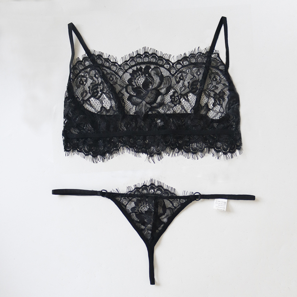 sexy lace temptation three-point sexy lingerie NSYO34474