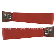 全銅箔軟連接新能源動力汽車鋰電池連接片浸塑折彎異型軟硬銅排