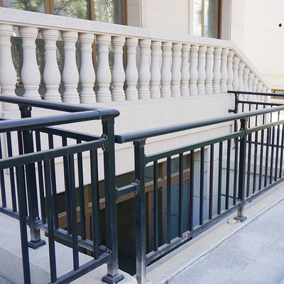 江浙沪全国安装锌钢阳台护栏飘窗护栏楼顶栏杆组装式防锈护栏杆