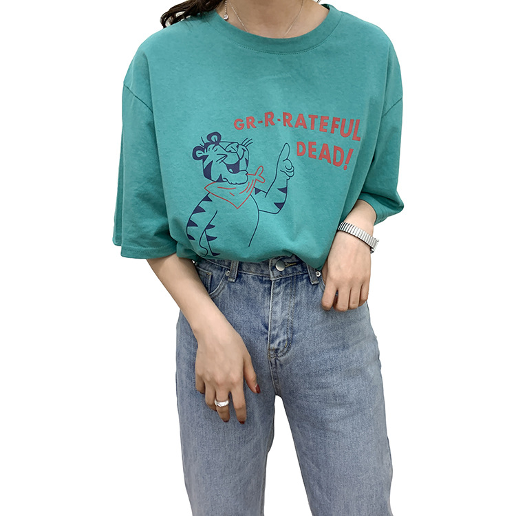 T shirt femme E-SHIRT  en Coton et lin - Ref 3315331 Image 5