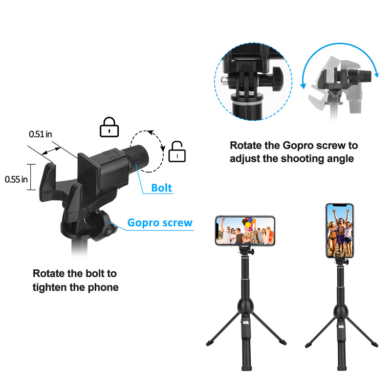 Stick selfie en Alliage d aluminium - Ref 3386949 Image 4