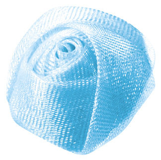 Yao Ming cinta 2cm de ancho cinta tridimensional Rose Bud accesorios para el cabello accesorios de vestir accesorios de la joyería DIY